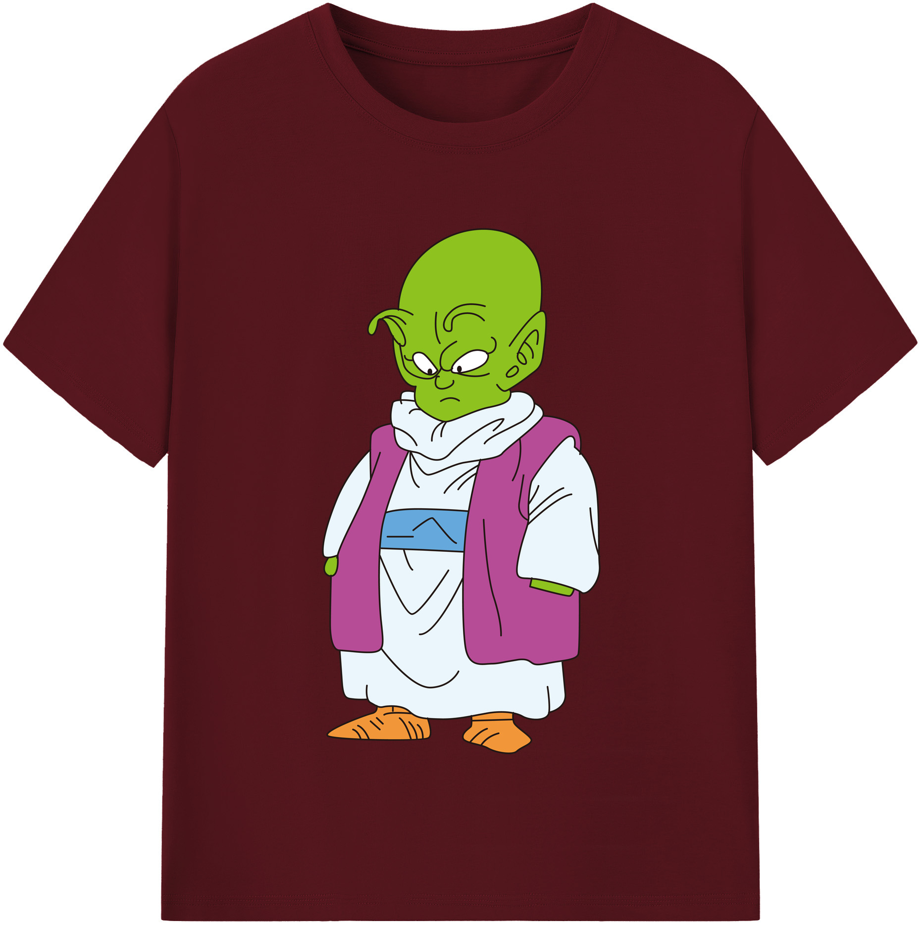 （画像用） ドラゴンボール ピッコロ DRAGON BALL Piccolo 綿100％半袖Tシャツ（フロントプリント）